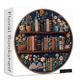 Floral Bookshelf Jigsaw Puzzles 1000 Pieces