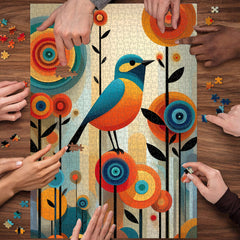 Geometric Bird Jigsaw Puzzle 1000 Pieces