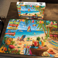 Beach Holiday Jigsaw Puzzle 1000 Pieces