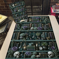 Gothic Magic Bookshelf Jigsaw Puzzle 1000 Piece