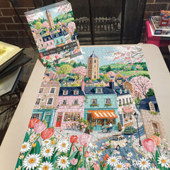 Spring Village Jigsaw Puzzle 1000 Piece