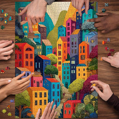 Mountain Palette Jigsaw Puzzle 1000 Pieces