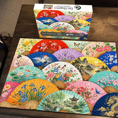 Fan Elegance Jigsaw Puzzle 1000 Piece