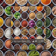 Fun Spice Platter Jigsaw Puzzle 1000 Pieces