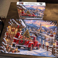 Santa's Gift Giving Jigsaw Puzzle 1000 Piece