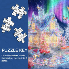 Crystal Cottage Jigsaw Puzzle 1000 Pieces