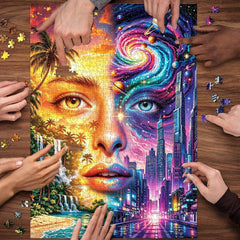 Cyber Woman Jigsaw Puzzle 1000 Pieces