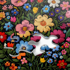 Wildflower Symphony Jigsaw Puzzle 1000 Pieces