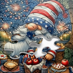 Gnome's Celebration Jigsaw Puzzle 1000 Pieces