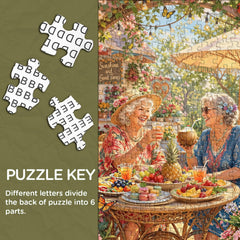 Garden Sisters Jigsaw Puzzle 1000 Piece