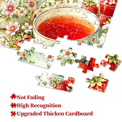 Strawberry Time Jigsaw Puzzle 1000 Piece