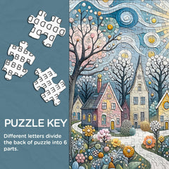 Rotating Light Town Jigsaw Puzzle 1000 Pieces