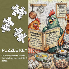Cluck Cookery Jigsaw Puzzle 1000 Pieces