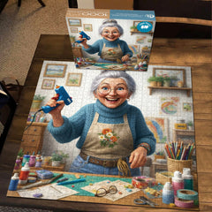 Puzzle Créatif Grand-mère 1000 Pièces