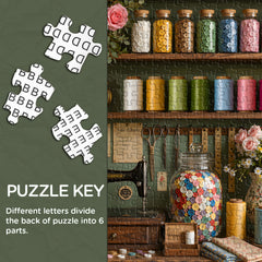 Artisan Buttons Jigsaw Puzzle 1000 Piece
