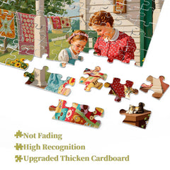 Porch Craft Time Jigsaw Puzzle 1000 Pieces