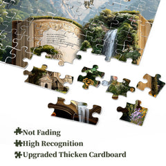 Dreamlike Book Realm Jigsaw Puzzle 1000 Pieces