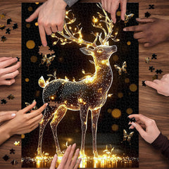 Deer of Light Jigsaw Puzzle 1000 Pieces