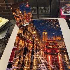 London Snow Night Jigsaw Puzzle 1000 Pieces