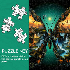 Wings of Landscapes Jigsaw Puzzle 1000 Pieces