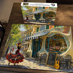 Porcelain Cafe & Dancers Jigsaw Puzzle 1000 Pieces