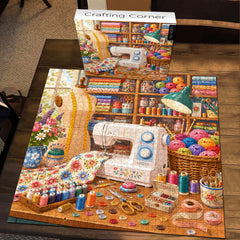 Crafting Corner Jigsaw Puzzle 1000 Pieces