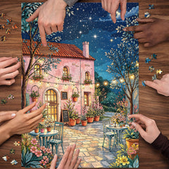 Starry Cafe Jigsaw Puzzle 1000 Piece