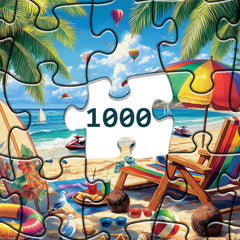 Summer Beach Jigsaw Puzzles 1000 Pieces