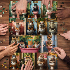 The Toilet Times Jigsaw Puzzles 1000 Pieces