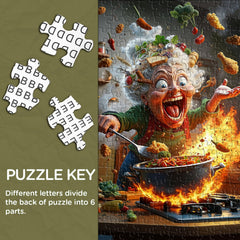 Hot & Spicy Kitchen Jigsaw Puzzle 1000 Pieces
