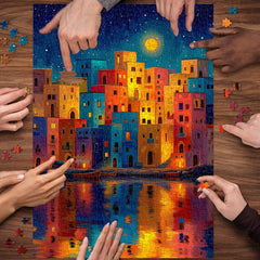 Starry Harbor Jigsaw Puzzle 1000 Pieces