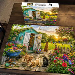 Backyard Joy Jigsaw Puzzle 1000 Piece