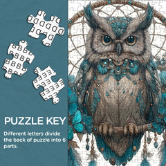 Owl Dreamcatcher Jigsaw Puzzle 1000 Pieces