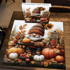Gnome Harvest Puzzle en Bois 1000 Pièces