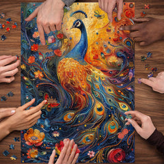 Flowing Gold Jigsaw Puzzle 1000 Pieces