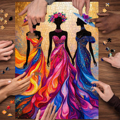 Elegant Women Jigsaw Puzzle 1000 Pieces