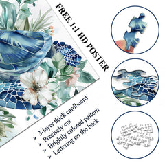 Art Turtle Puzzle 1000 Teile