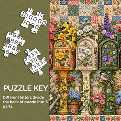 Letters from the Flower Garden Jigsaw Puzzle 1000 Piece