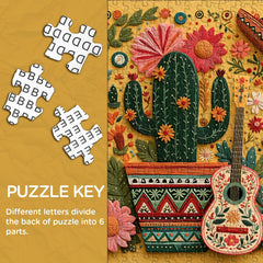 Cactus Fiesta Jigsaw Puzzle 1000 Pieces