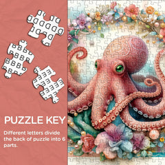 Dreamy Octopus Jigsaw Puzzle 1000 Pieces