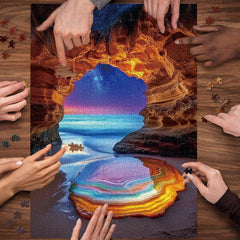 Luminous Cavern Jigsaw Puzzle 1000 Pieces