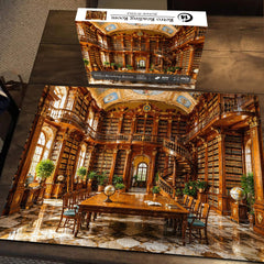 Retro Reading Room Jigsaw Puzzle 1000 Piece