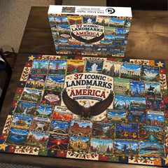 Iconic Sights Jigsaw Puzzle 1000 Piece