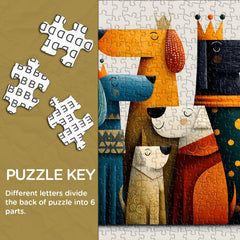 Royal Pups Jigsaw Puzzle 1000 Pieces