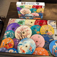 Umbrella Art Jigsaw Puzzle 1000 Piece