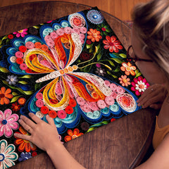 Blumen-Schmetterlings-Puzzle 1000 Teile
