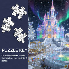 Aurora Crystal Castle Jigsaw Puzzle 1000 Pieces