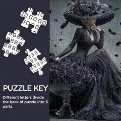 Lady of Shadows Jigsaw Puzzle 1000 Pieces