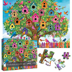 Garden Birdhouse Jigsaw Puzzle 1000 Pieces