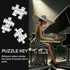 Spotlight Pianist Jigsaw Puzzle 1000 Piece